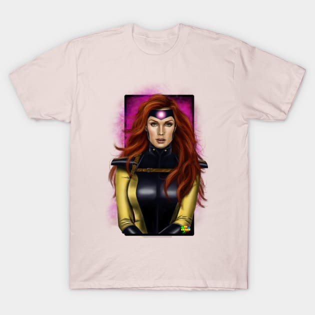 jean grey T-Shirt by NRO Arte Digital